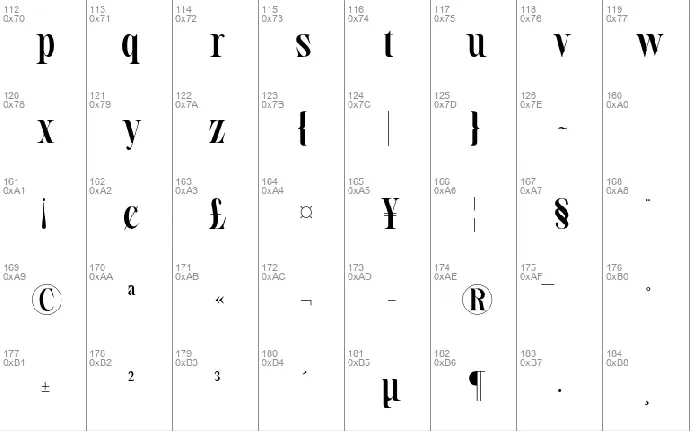 BROGETTA-Regular font