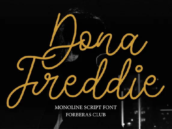 Dona Freddie Demo font