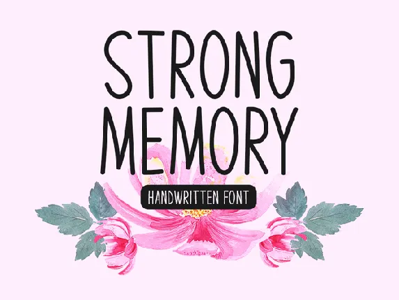 Strong Memory font