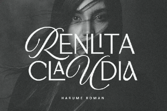 Harume Roman font