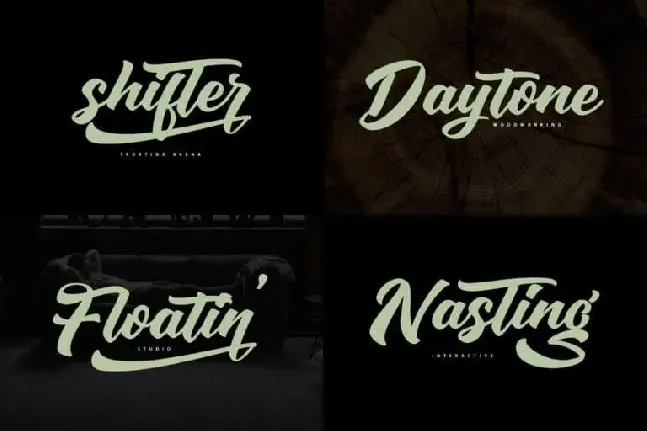 Sounding Script font