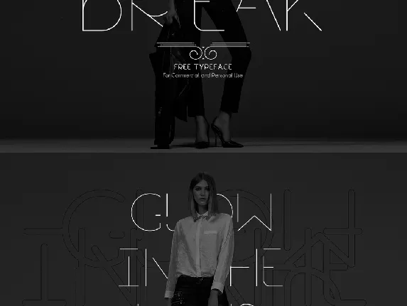 Break Typeface font