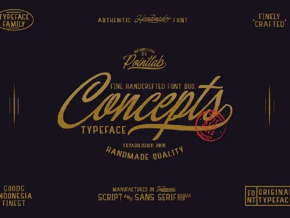 Concepts font