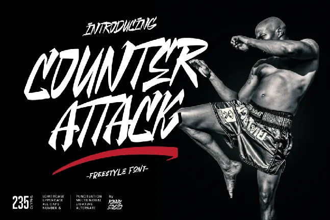 Counter Attack font