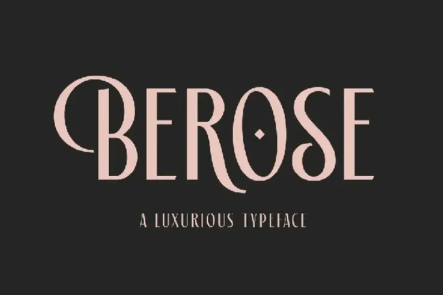 Berose font