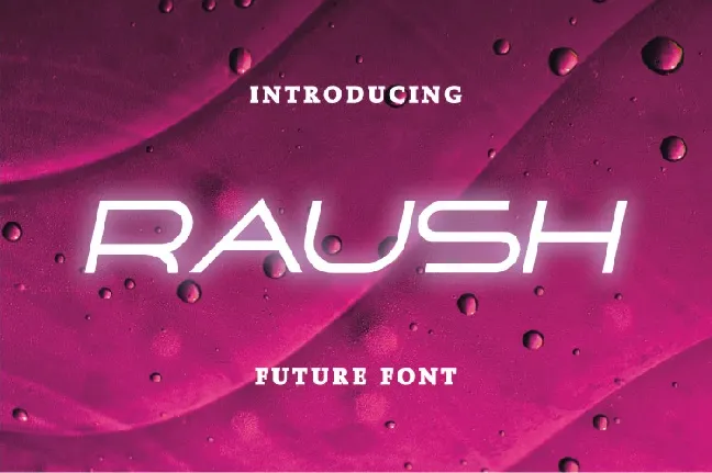 Raush font