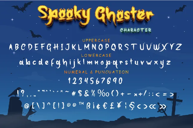 Spooky Ghoster font