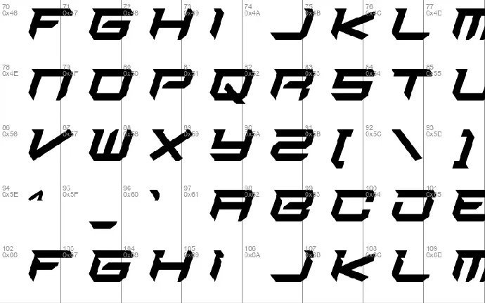 Aerobody font