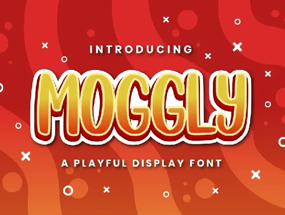 Moggly font