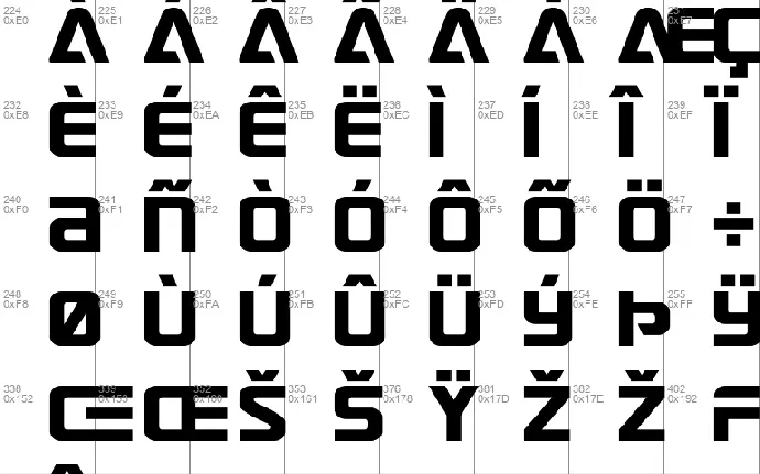 Astro Armada Display font