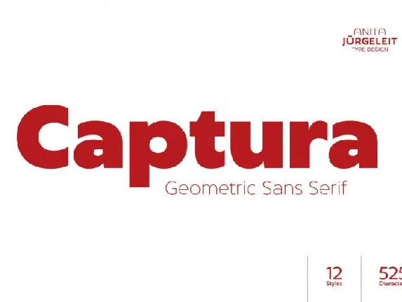 Captura Family font