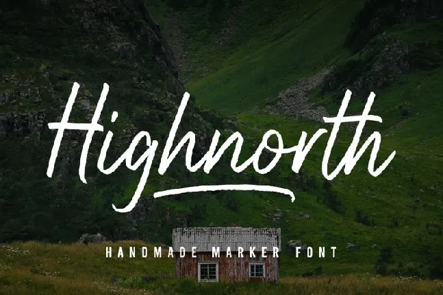 Highnorth Script font