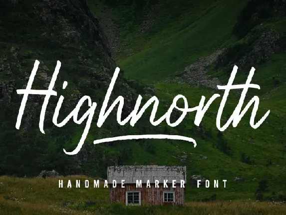 Highnorth Script font