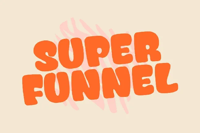 Super Funnel font