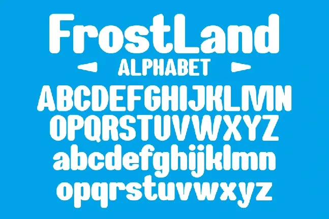 Frost Land font