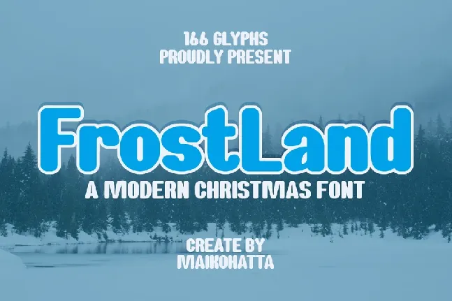 Frost Land font