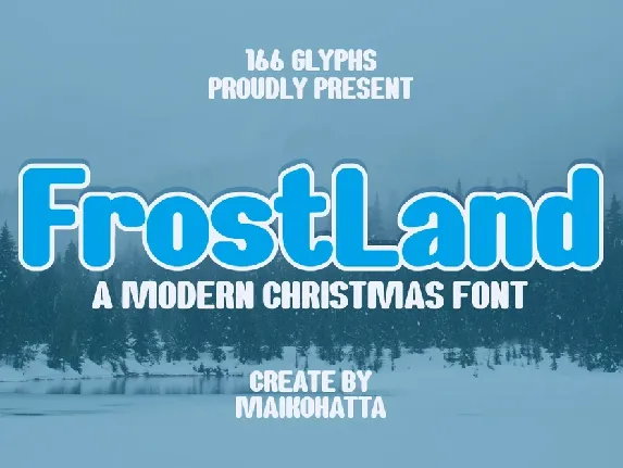 Frost Land font