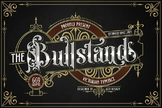 Bull Stand font