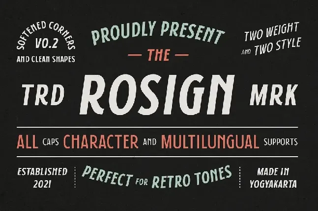 Rosign font