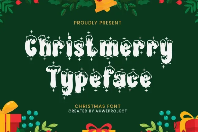 Christmerry font