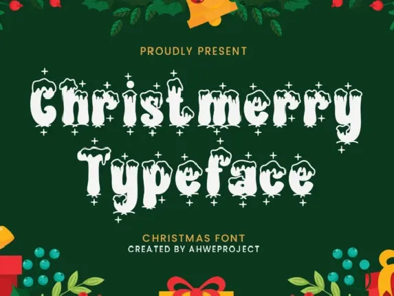 Christmerry font