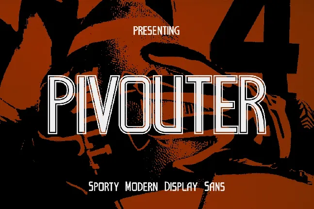 CF Pivouter Demo font