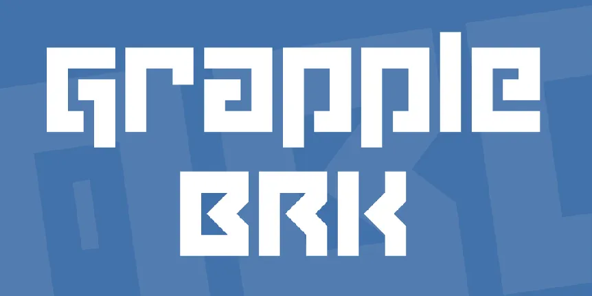 Grapple BRK font