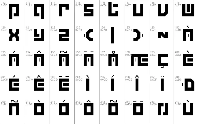 Grapple BRK font