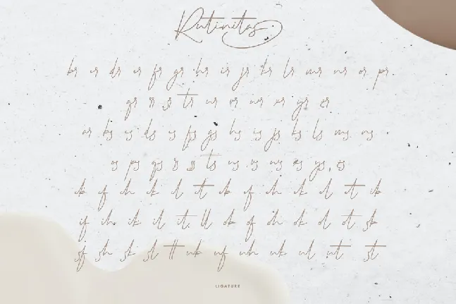 Rutinitas Demo font