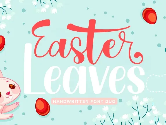 Easter Leaves font