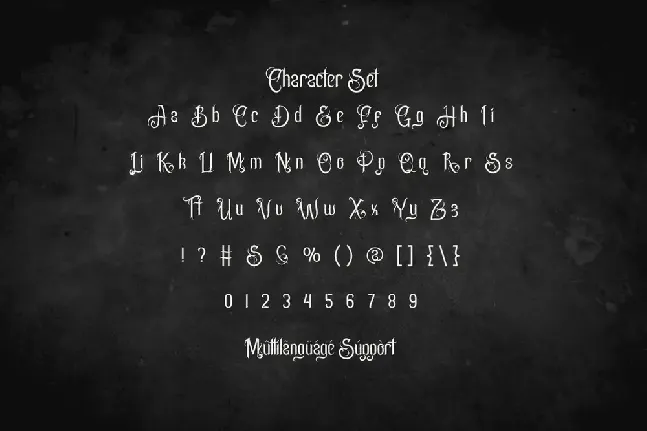 SrigalaDemo font