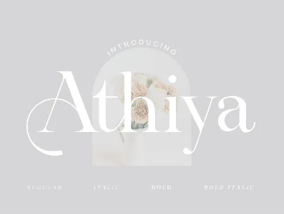 Athiya font