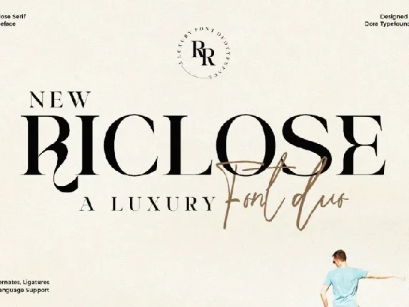 Riclose Duo font