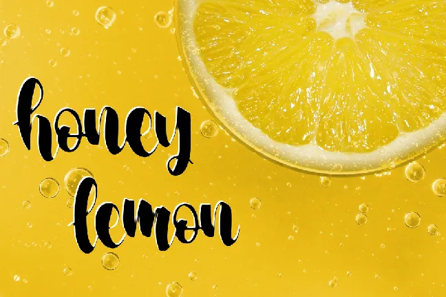 Bee Honey font