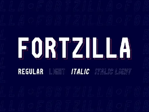 Fortzilla font