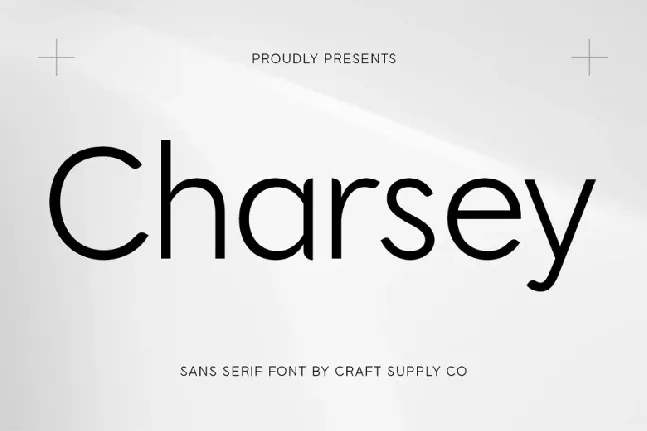 Charsey font