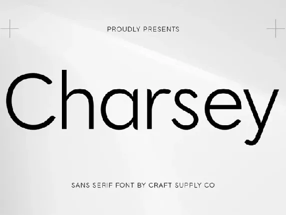 Charsey font