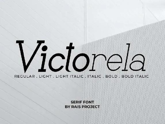 Victorela font