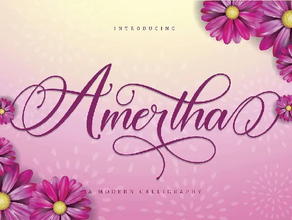 Amertha font