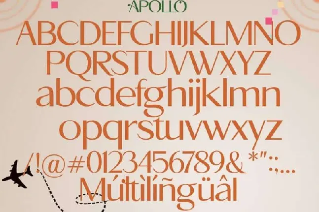 Apollo font