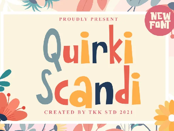 Quirki Scandi font