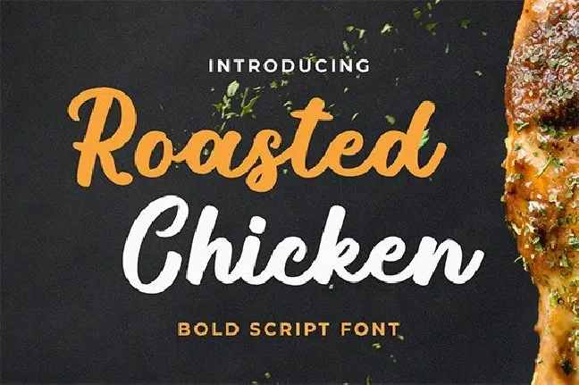 Roasted Chicken font