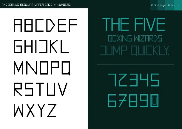 AMOceanus font