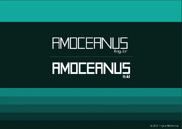 AMOceanus font