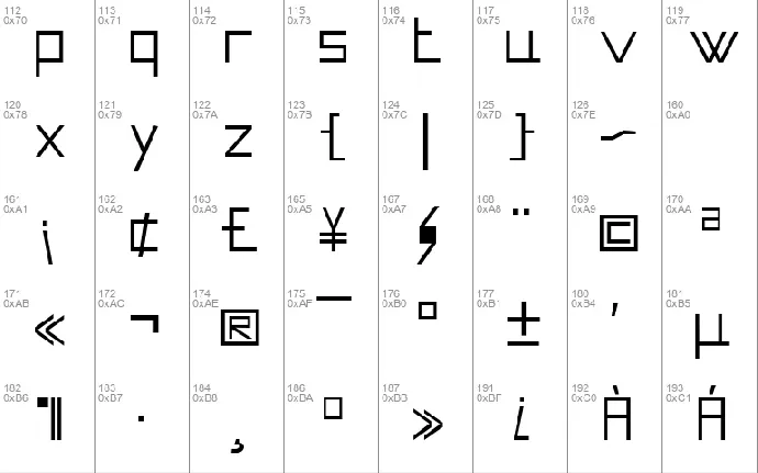 AMOceanus font