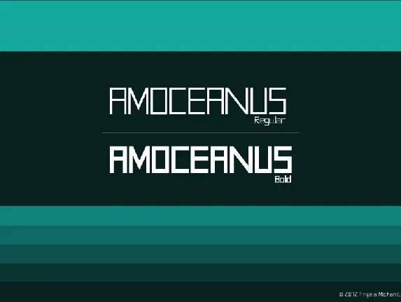 AMOceanus font