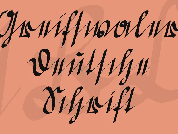 Greifswaler Deutsche Schrift font