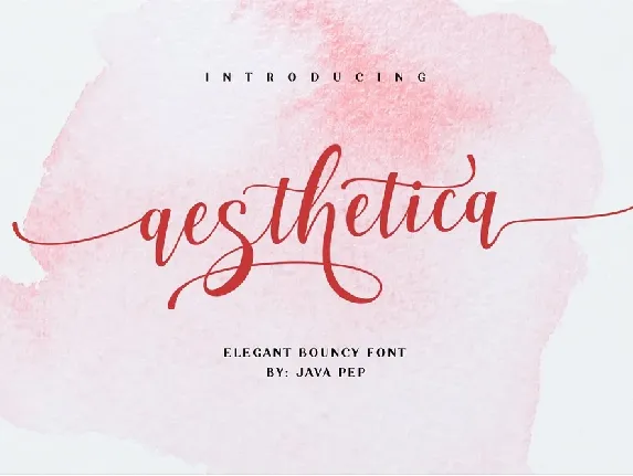 Aesthetica font