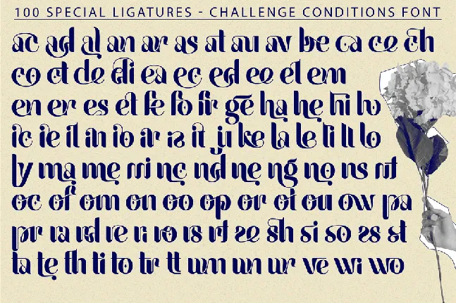 Challenge Conditions font