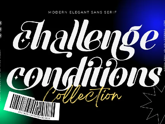 Challenge Conditions font